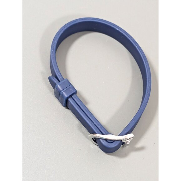 Keep Collective Navy Blue Silicone Jelly Adjustable Bracelet for Charms - Picture 2 of 6